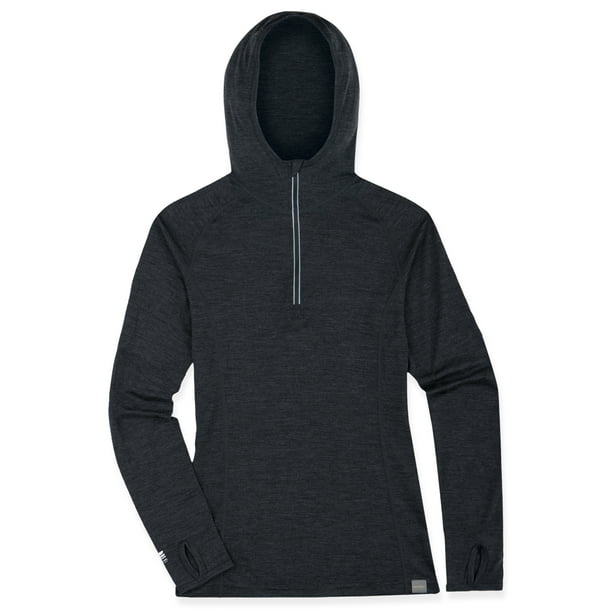 MERIWOOL Women’s Base Layer Hoodie Lightweight Merino Wool Long Sleeve Thermal MERIWOOL Women’s Base Layer Hoodie Lightweight Merino Wool Long Sleeve Thermal
